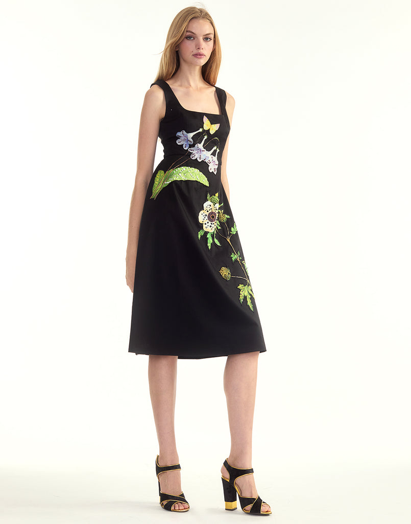 Botanical Bellflower Dress