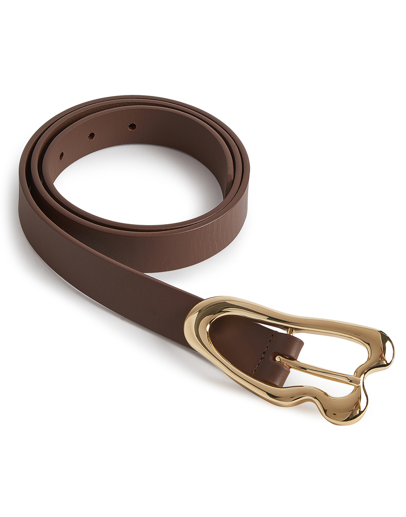 Signature Thin Buckle Belt