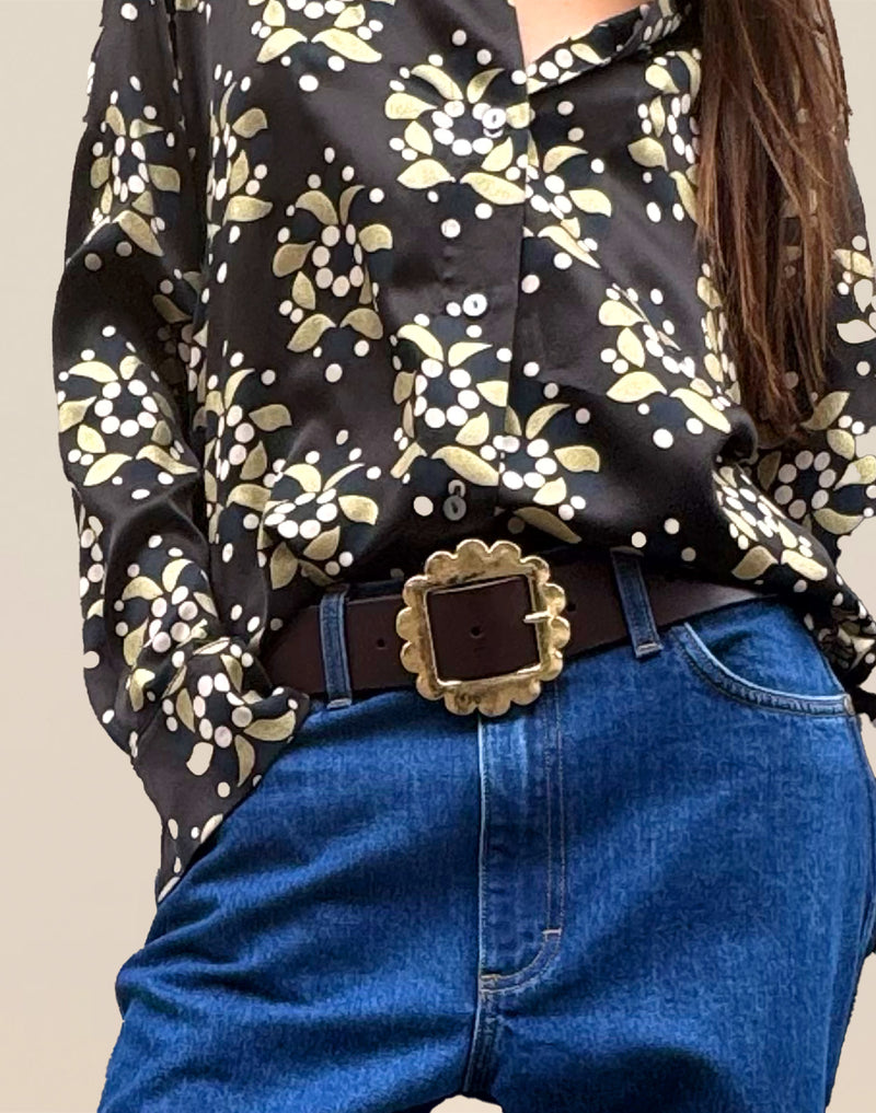 Gold Buckle Belt