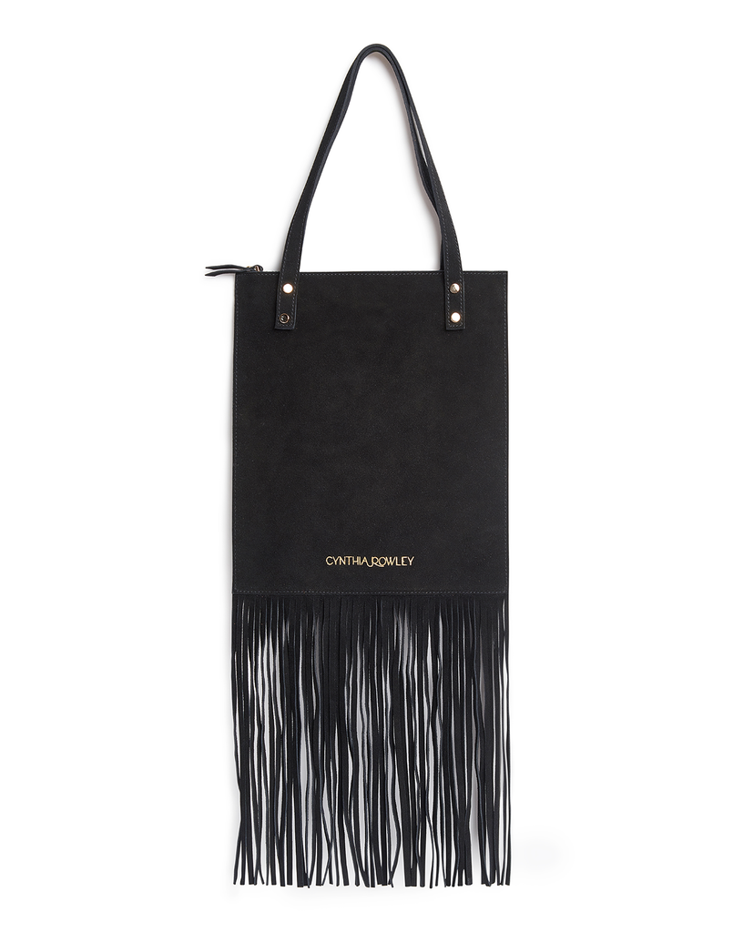 Felicity Fringe Suede Tote