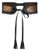 Metallic Scallop Belt