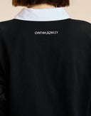 Black Rugby Mini Dress