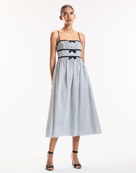 Nancy Seersucker Dress Cynthia Rowley Nancy Seersucker Dress Cynthia Rowley