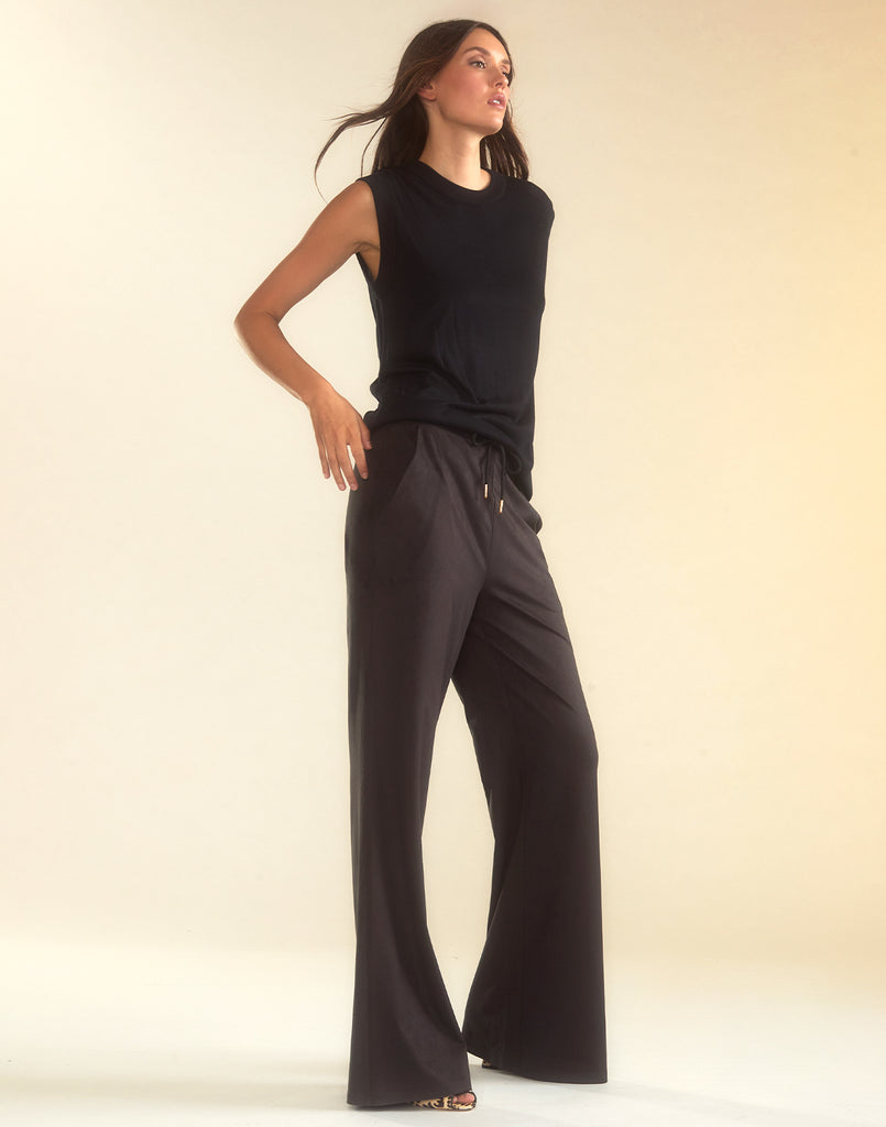 Sleek Ultrasuede Lounge Pant