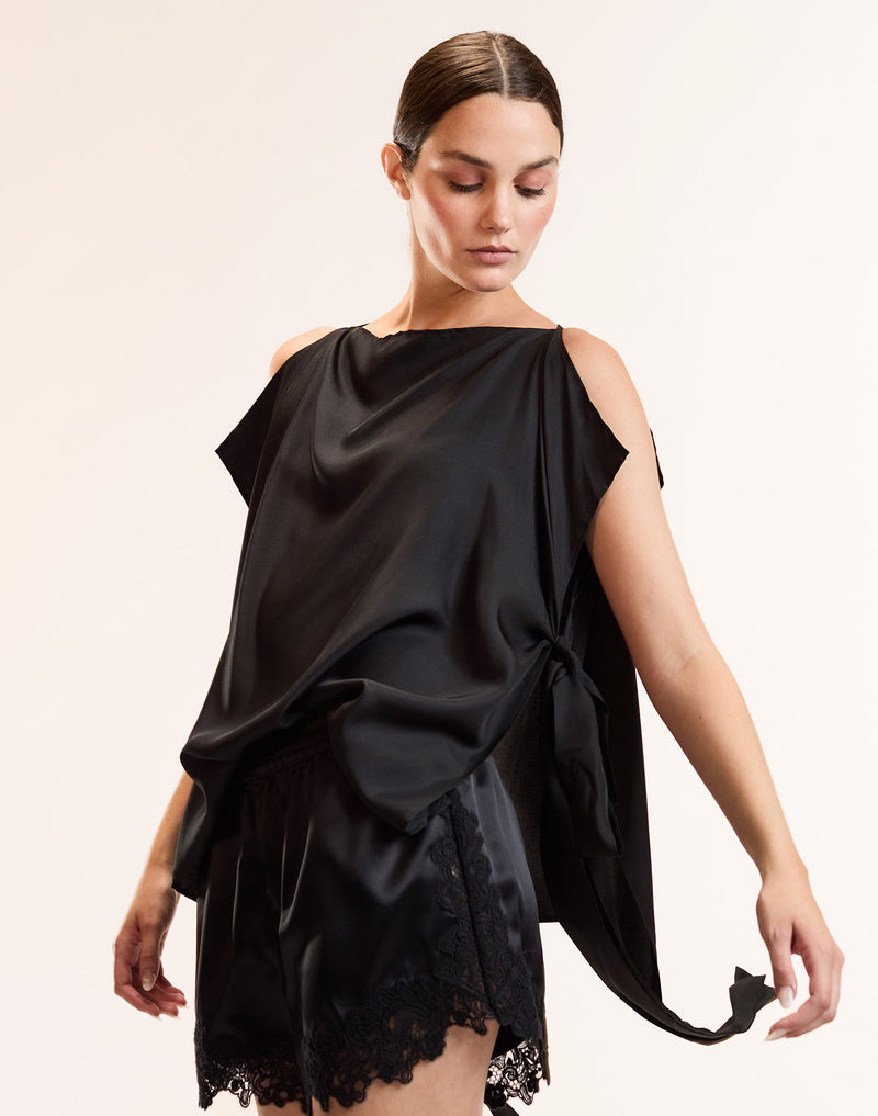 Windswept Tie Top