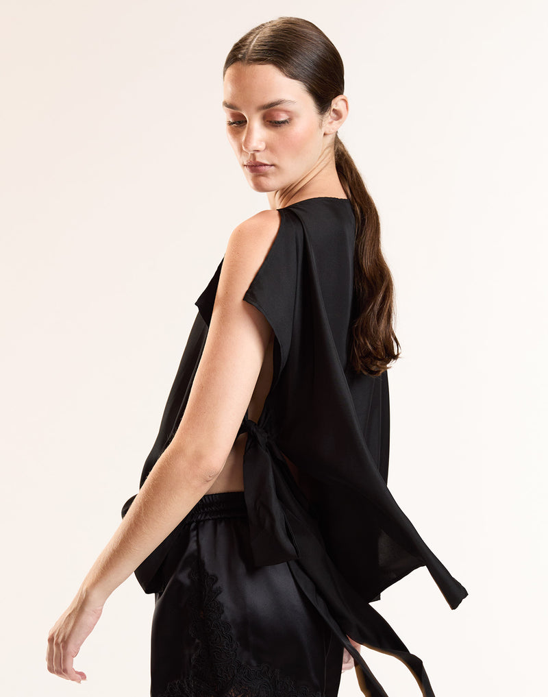 Windswept Tie Top