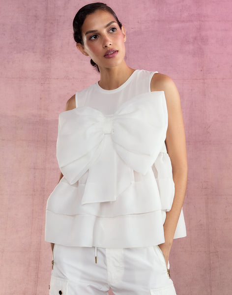 bow.a 水際 BALLOON TOPS S size Blair Bow Top – Cynthia Rowley