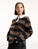 Ardie Striped Rugby Shirt
