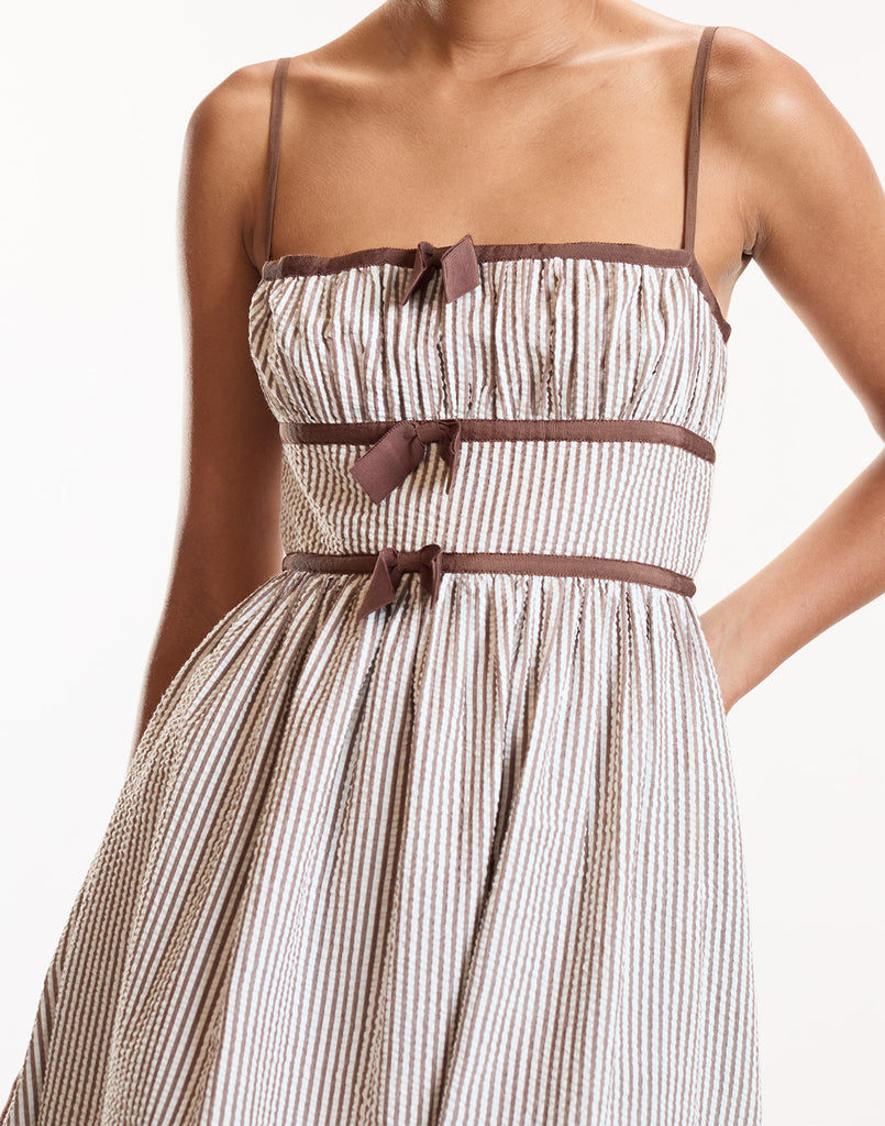 Clara Seersucker Dress