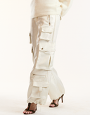 Metallic Cargo Pants