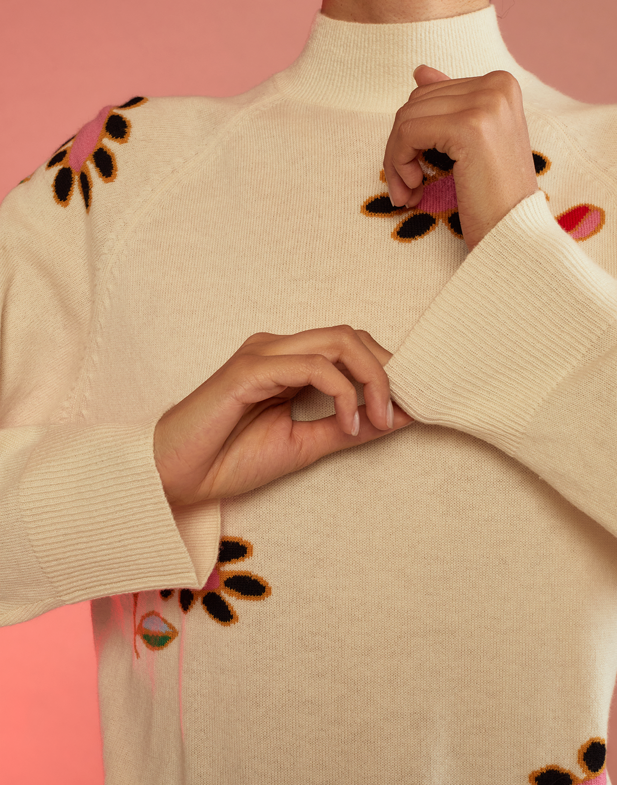 Cynthia rowley 2025 cowl neck sweater