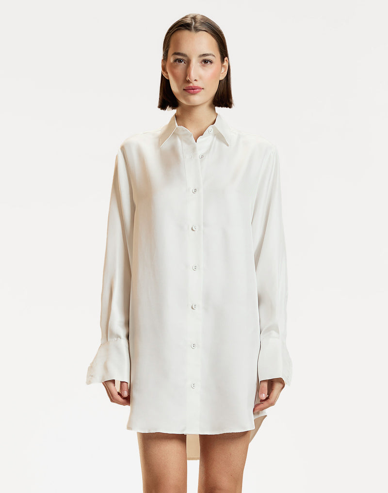 Collectible Silk Shirt Dress