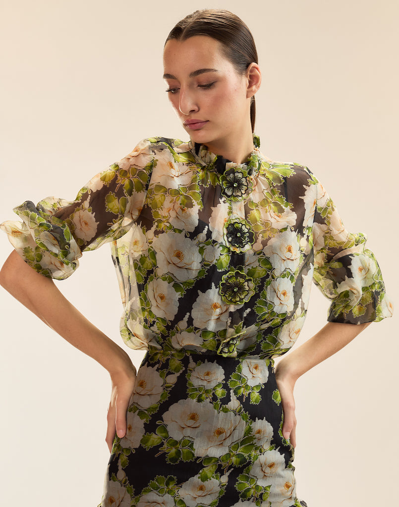 Cornelia Organza Blouse