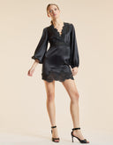 Garbo Silky Lace Dress