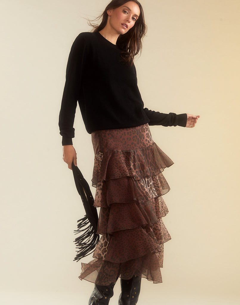 Prim Silk Organza Skirt