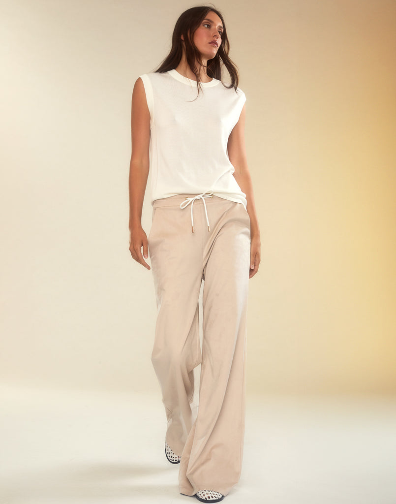 Sleek Ultrasuede Lounge Pant