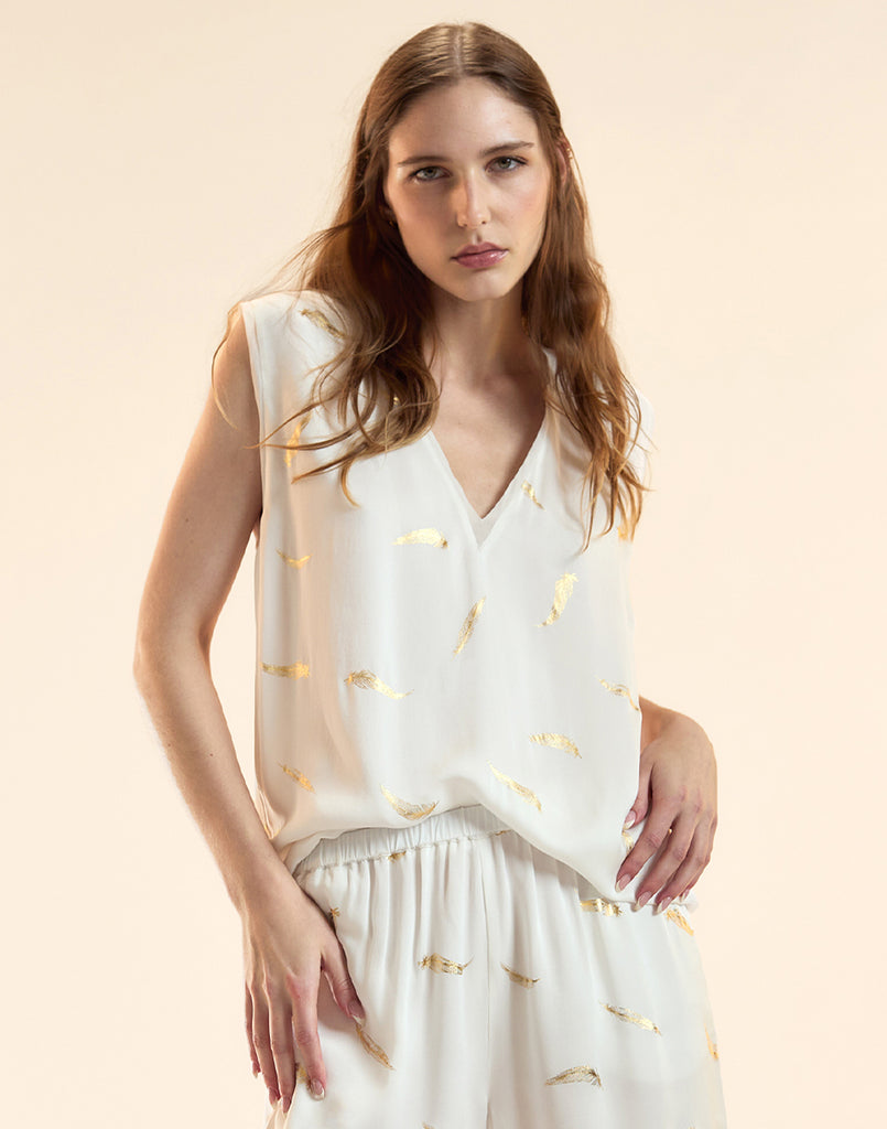 Cynthia Rowley Light as a Feather Top