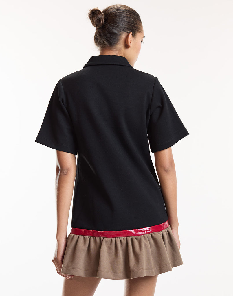 Preppy Pique Polo Dress