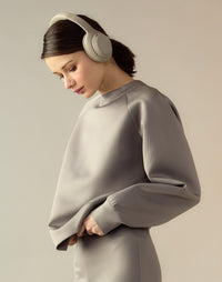 Bonded Pullover Sweatshirt