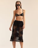 Cynthia Rowley Ibiza Crochet Skirt