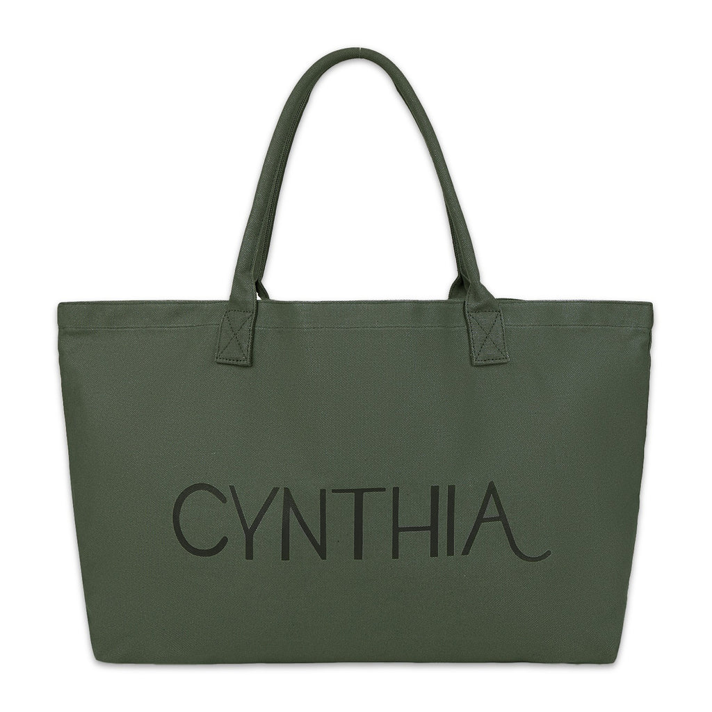 CR CANVAS SHOPPING TOTE