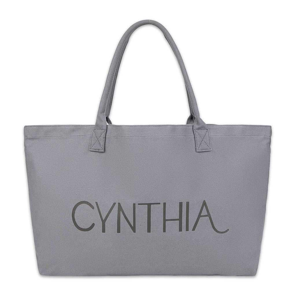 CR CANVAS SHOPPING TOTE