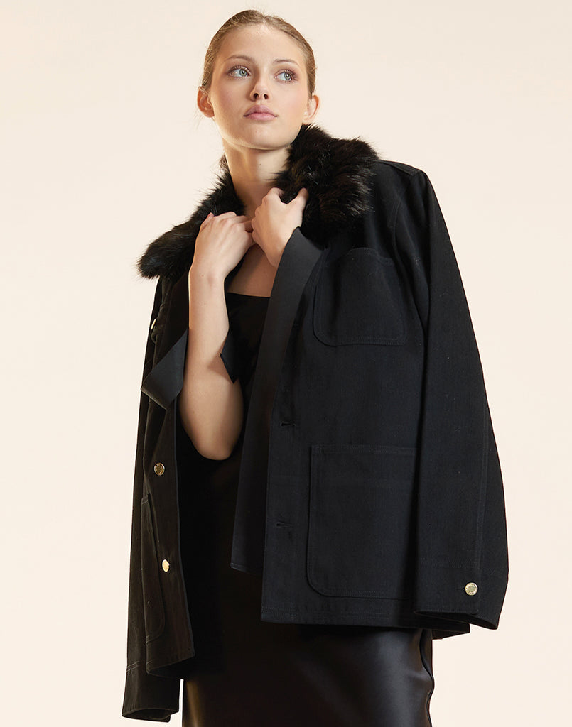 Outward Bound Field Removable Fur Collar Jacket