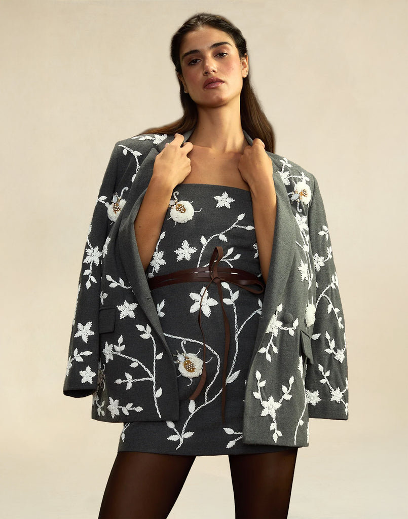 Fleur Embellished Blazer