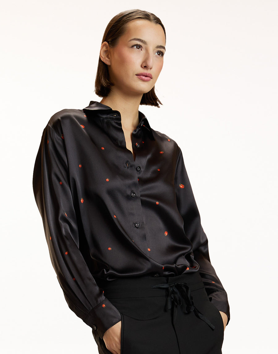 Ladybug Silk Shirt