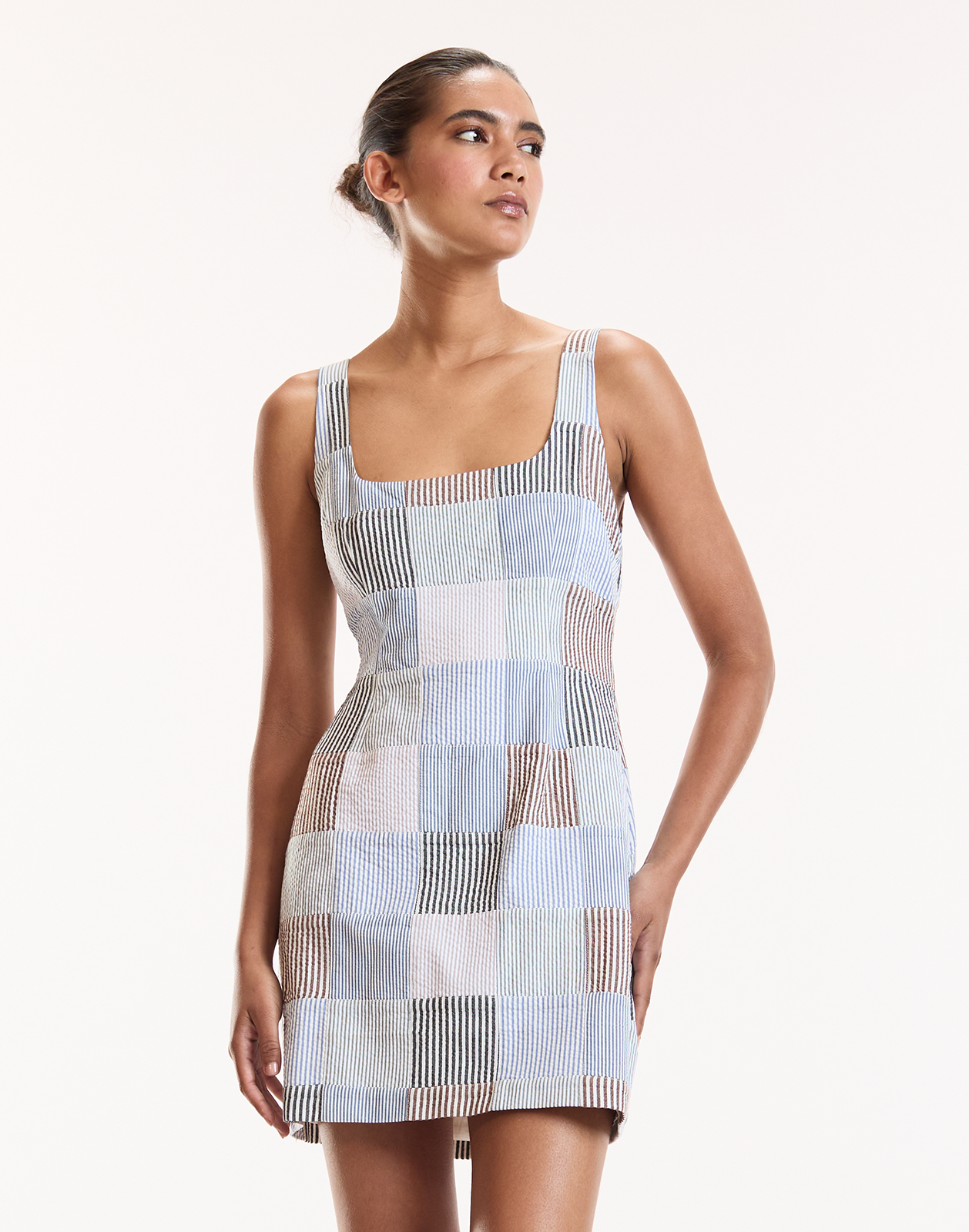 women seersucker dress Millie Seersucker Dress – Cynthia Rowley