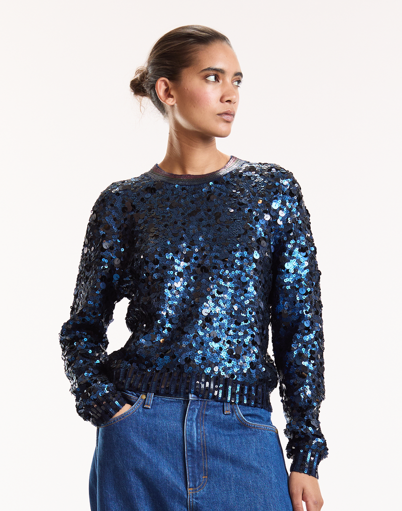 Matchpoint Sequin Sweater