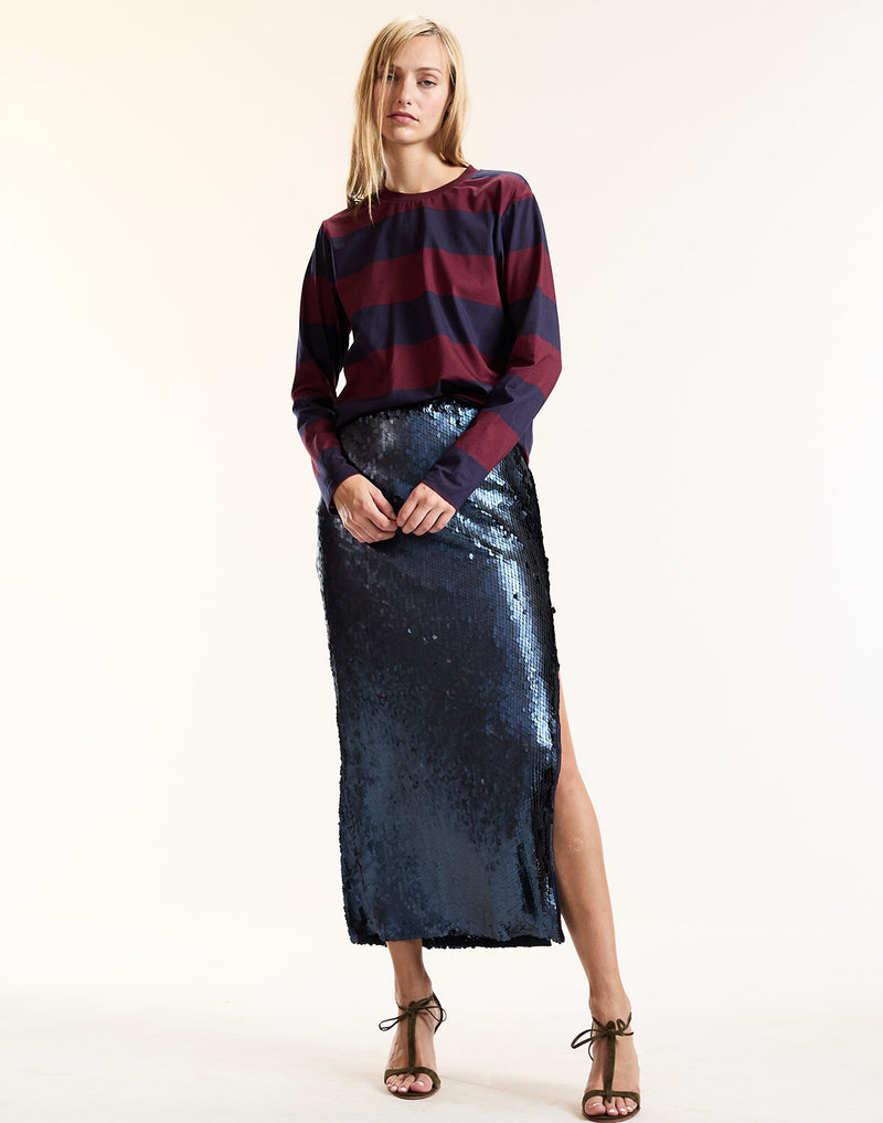 Midnight Sequin Skirt