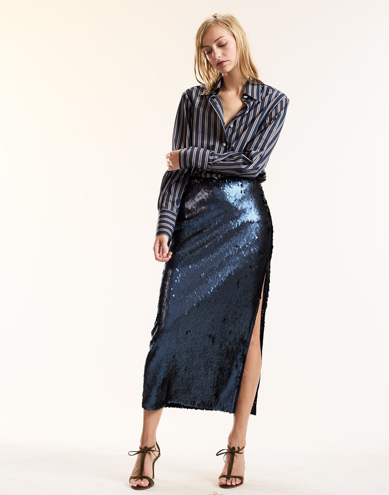 Midnight Sequin Skirt