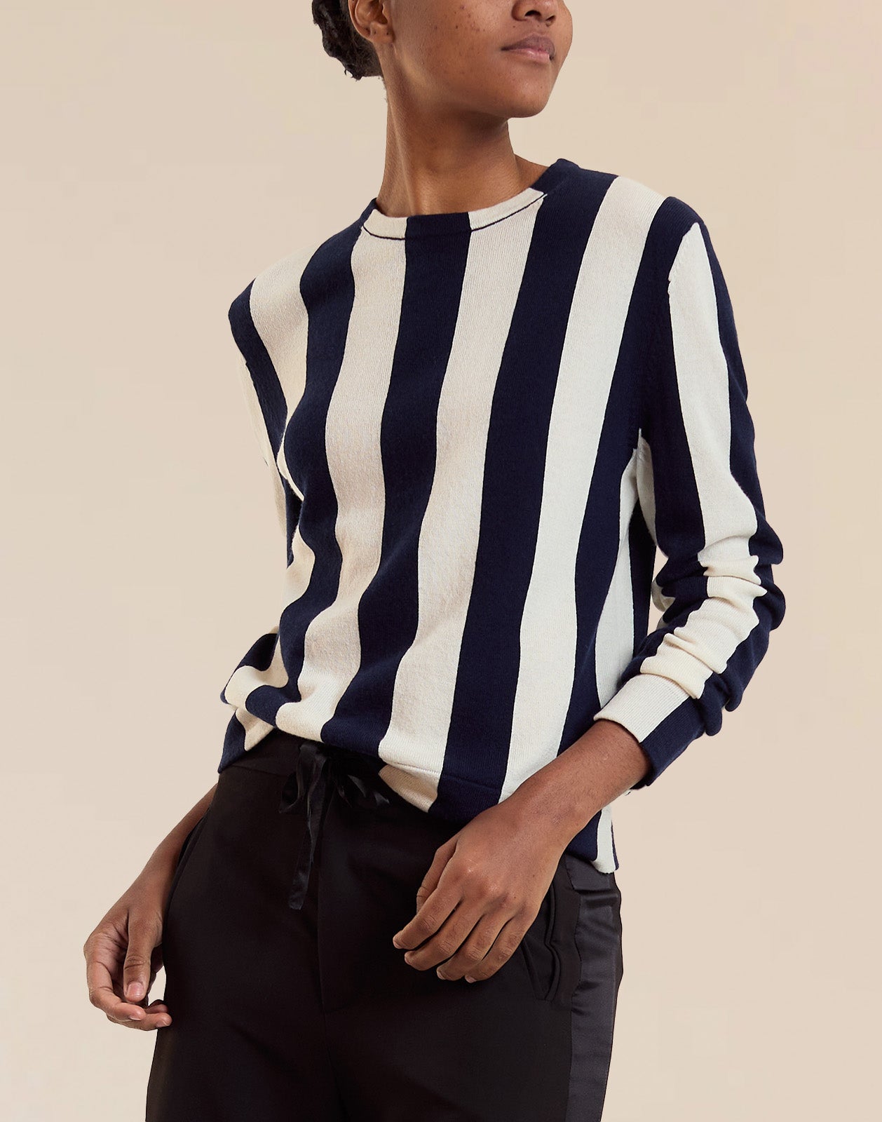 Sideline Striped Sweater – Cynthia Rowley