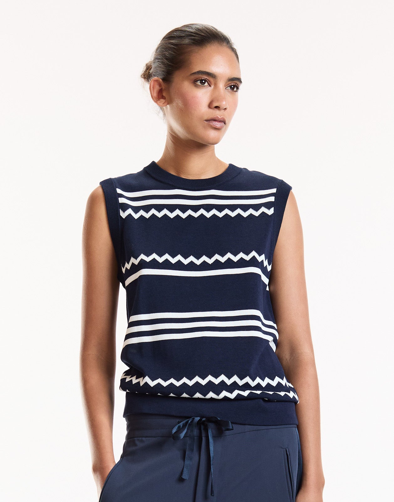 Cynthia Rowley Ziggy Knit Tank