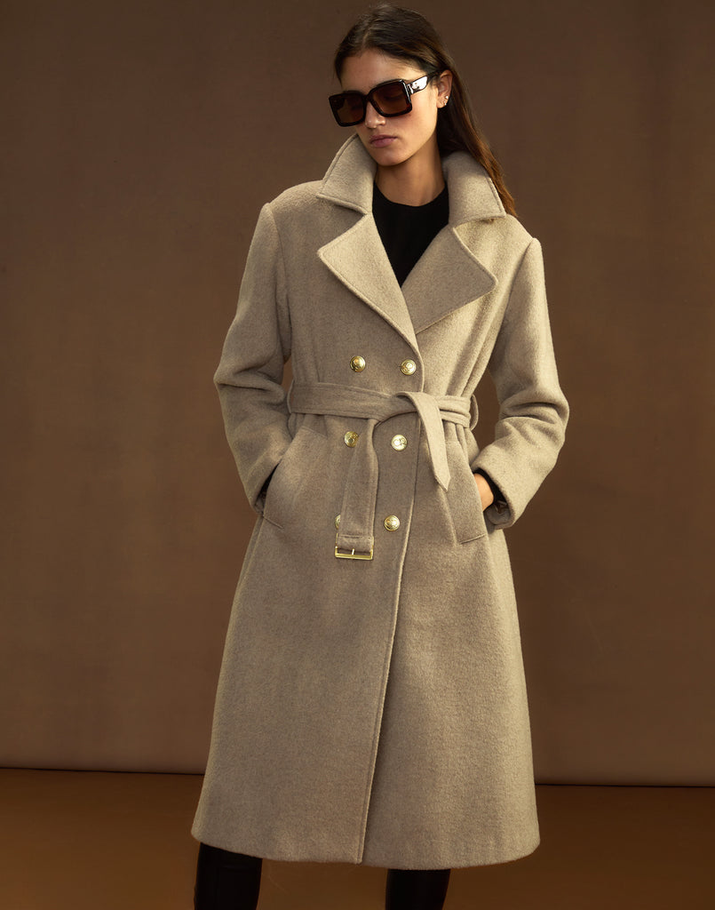 Noa Wool Cocoon Coat