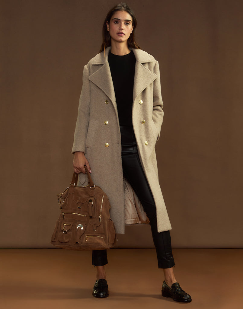 Noa Wool Trench Coat – Cynthia Rowley