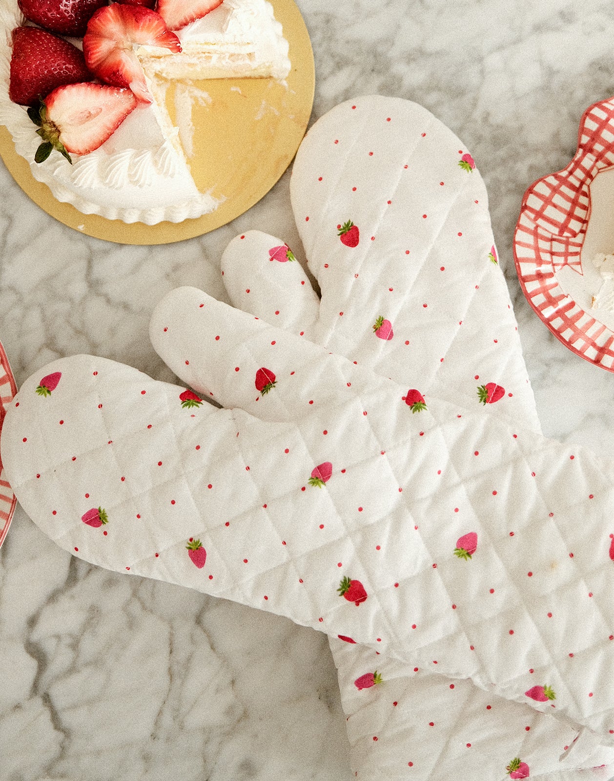Quilted Oven Mitt