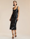 Paola Paillette Dress