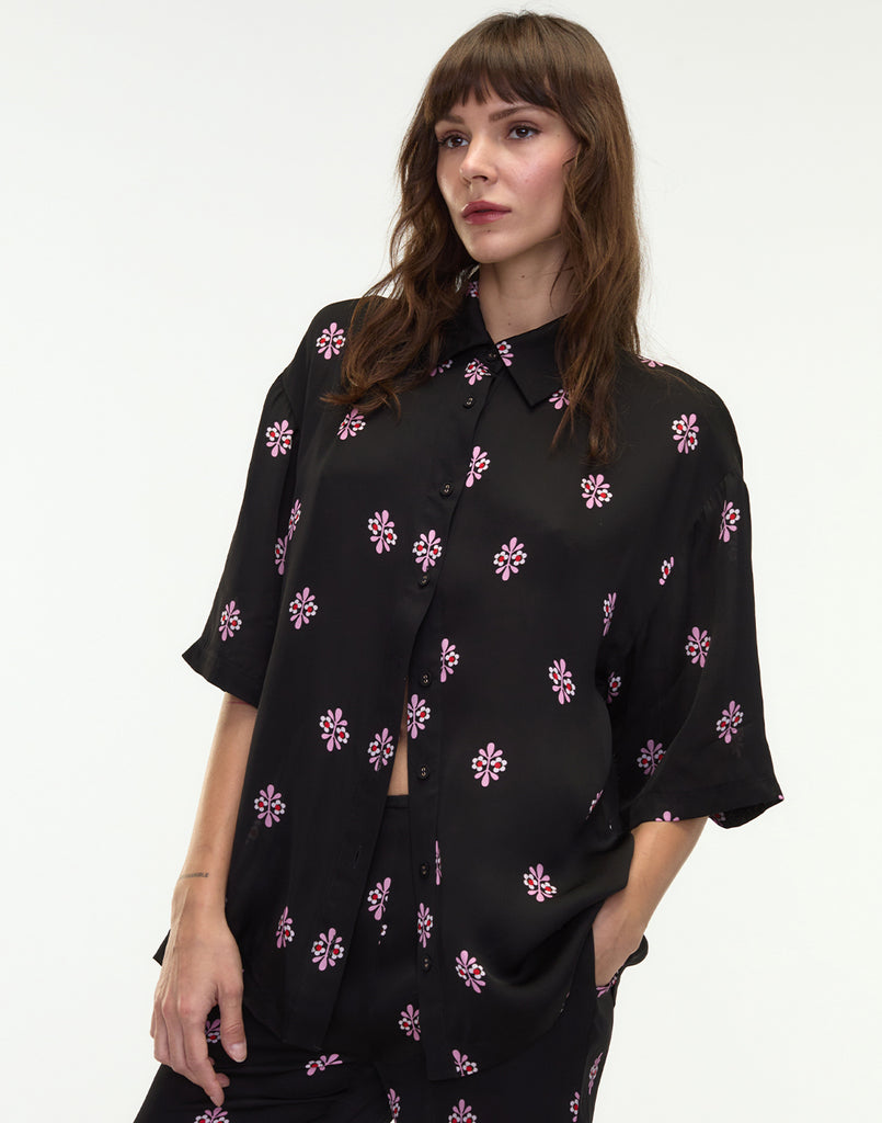 Cynthia Rowley Blake Camp Shirt