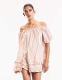 Bardot Stripe Top