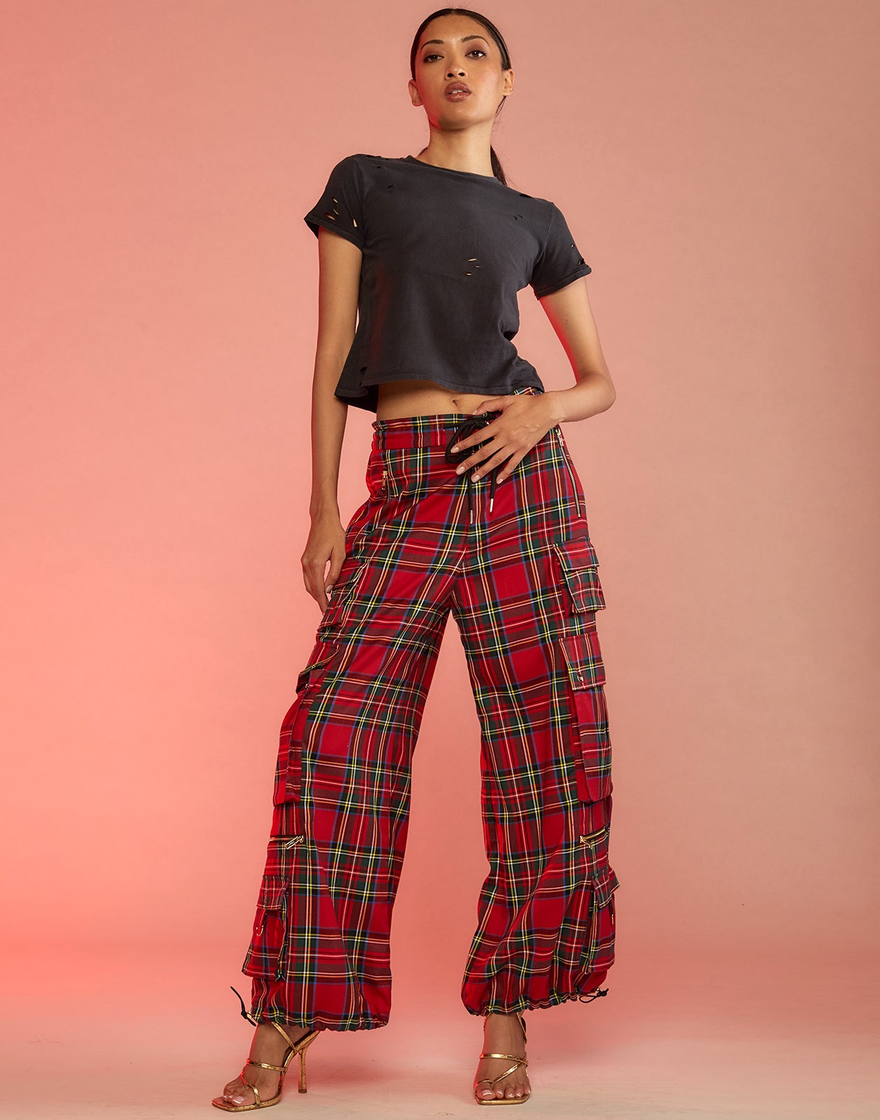 80s Red Plaid Pants – Luxie Vintage