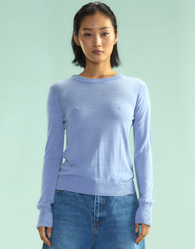 Aspen Crewneck Knit Top