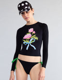 Cynthia Rowley Bouquet Ribbon Rashguard