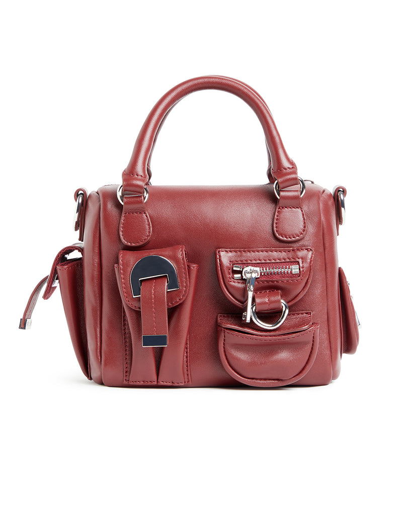 Cynthia Rowley Mini Leather Cargo Bag