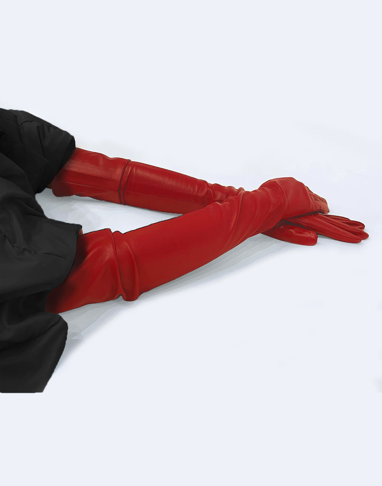 Bea Long Leather Gloves