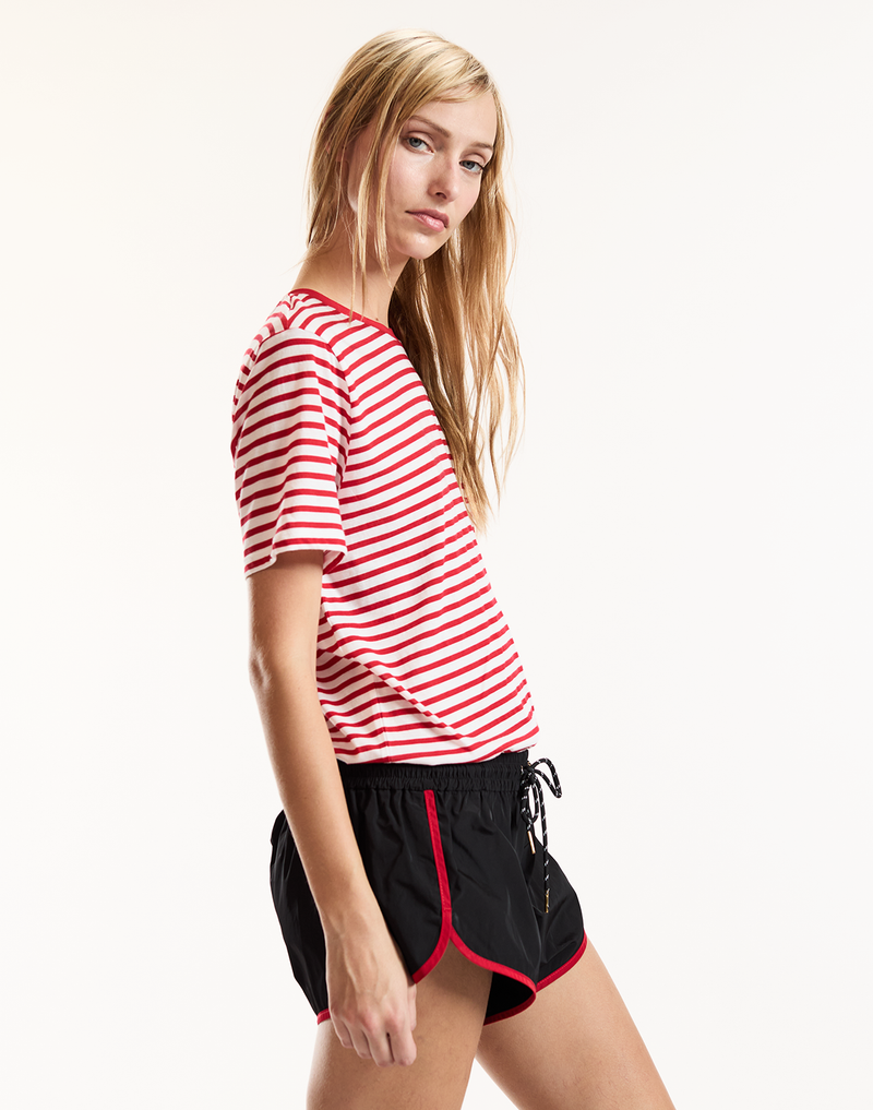 Relaxed Stripe Tee