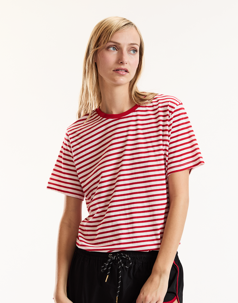 Relaxed Stripe Tee