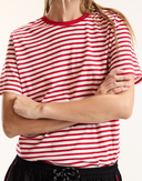 Relaxed Stripe Tee