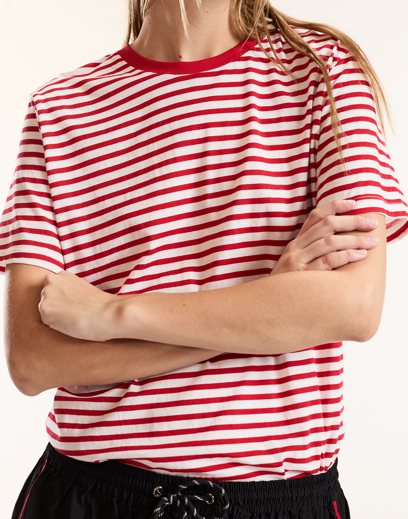 Relaxed Stripe Tee